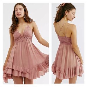 COPY - Free People Pink Lace Dress